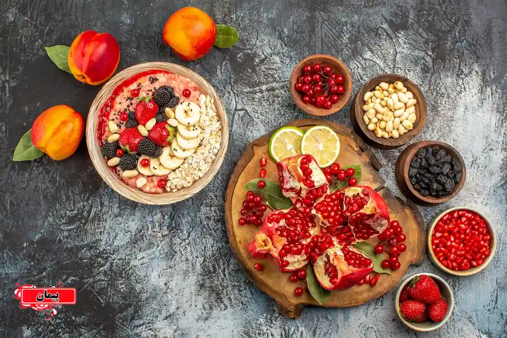 فواید میوه‌های خشک و غلات برای کودکان چیست | فروشگاه اینترنتی خشكبار پيمان 1404