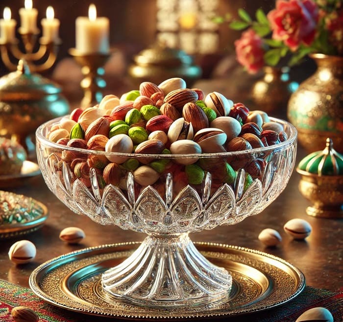 آجیل درجه 1 برای مهمانی