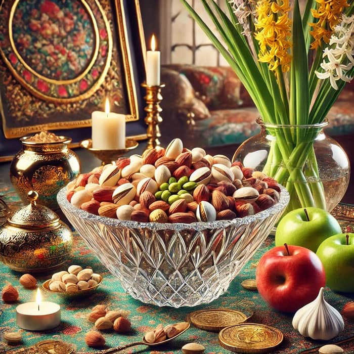 آجیل درجه 1 برای مهمانی